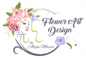 Flower Art Design by Alicja Mazur, Brautstyling · Make-up Zusmarshausen, Logo