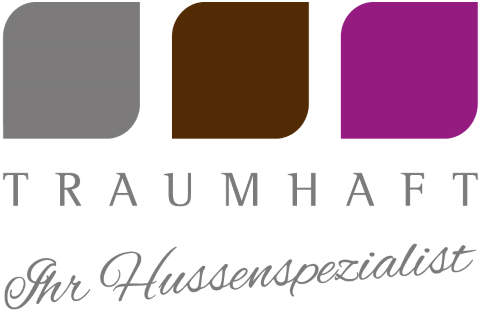 Traumhaft Verleihservice - Hussen & Tischwäsche, Brautstrauß · Deko · Hussen Augsburg, Logo