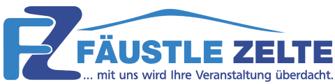 Fäustle Zelte - Hochzeitszelte in allen Varianten, Technik · Verleih · Zelte Kirchhaslach, Logo Fäustle Zelte - Hochzeitszelte in allen Varianten, Technik · Verleih · Zelte Kirchhaslach, Logo