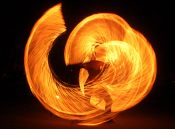 Element of Fire Dance, Showkünstler · Kinder Augsburg, Logo