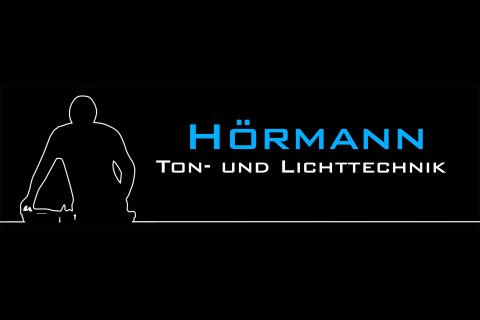 Hörmann Ton- & Lichttechnik, Technik · Verleih · Zelte Rehling, Logo