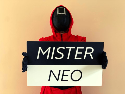 Mister Neo - Junggesellenabschiede der Extraklasse, JunggesellInnenabschied Augsburg, Logo Mister Neo - Junggesellenabschiede der Extraklasse, JunggesellInnenabschied Augsburg, Logo