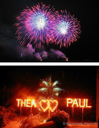 Fritz Sauer - Kunstfeuerwerk Fabrik, Feuerwerk · Lasershow Gersthofen, Kontaktbild