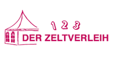 123 der Zeltverleih, Technik · Verleih · Zelte Neuburg a.d. Donau, Logo